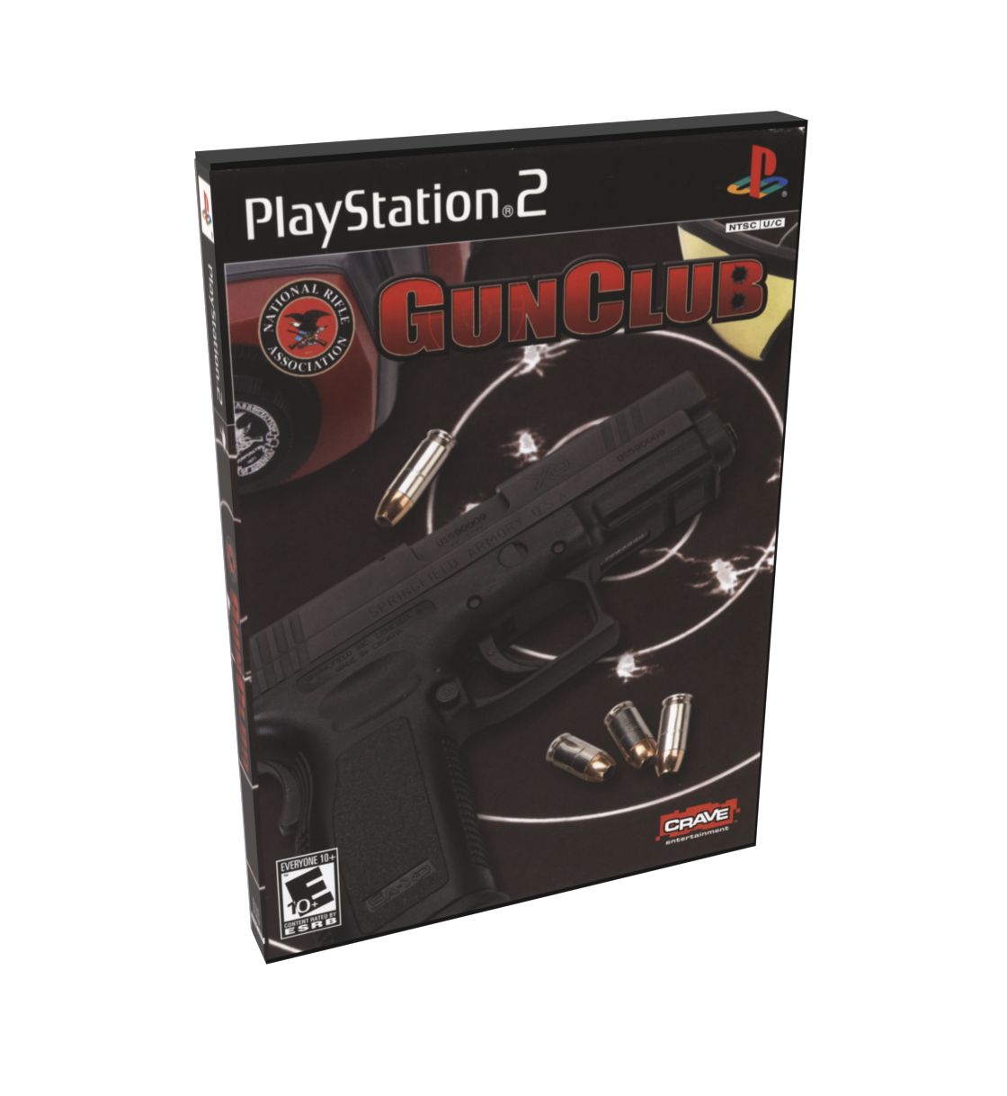 NRA Gun Club | NTSC | Playstation 2 | PS2 | En | Reproduction Case and Booklet - NO GAME