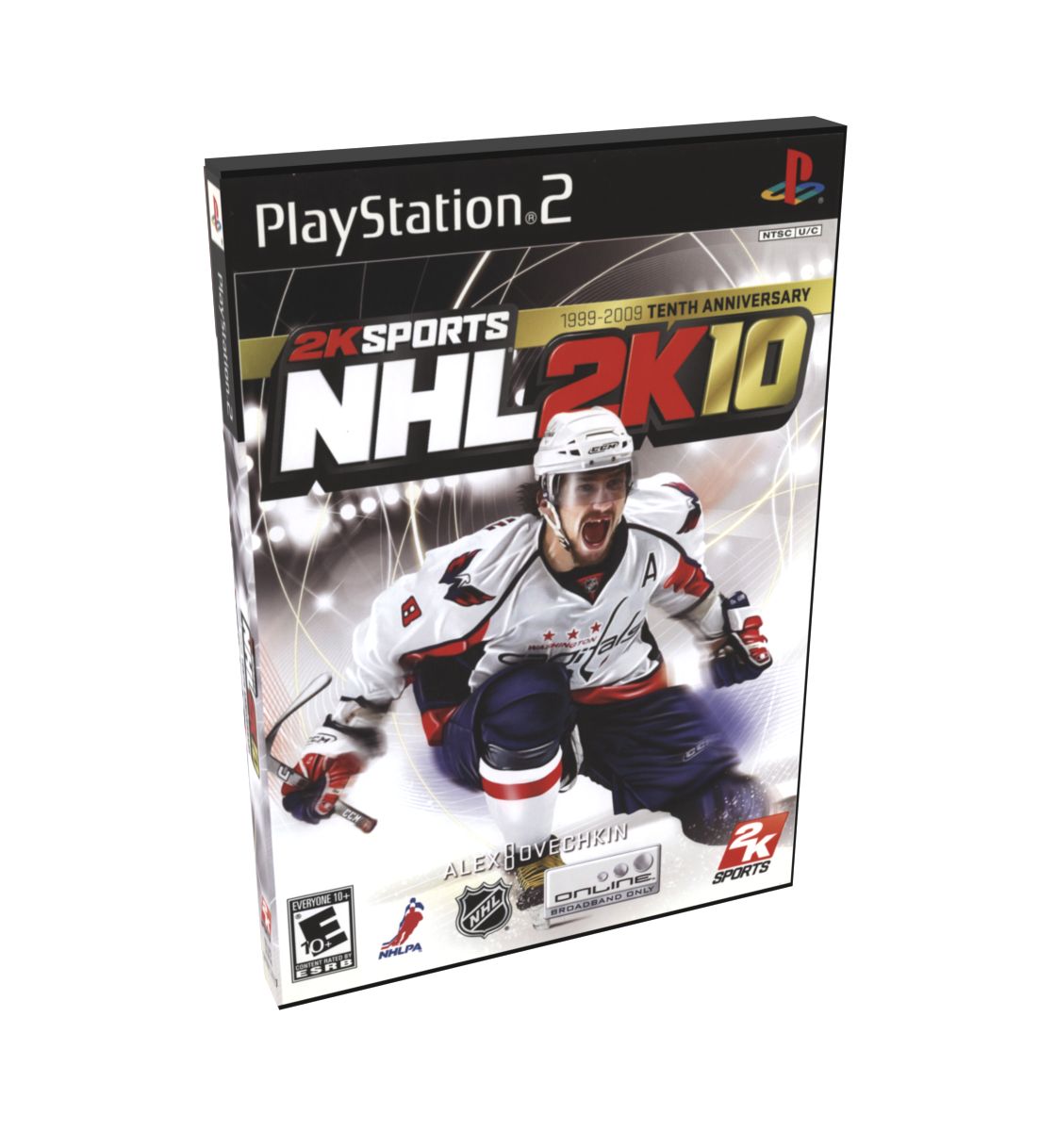 NHL 2K10 | NTSC | Playstation 2 | PS2 | En | Reproduction Case and Booklet - NO GAME