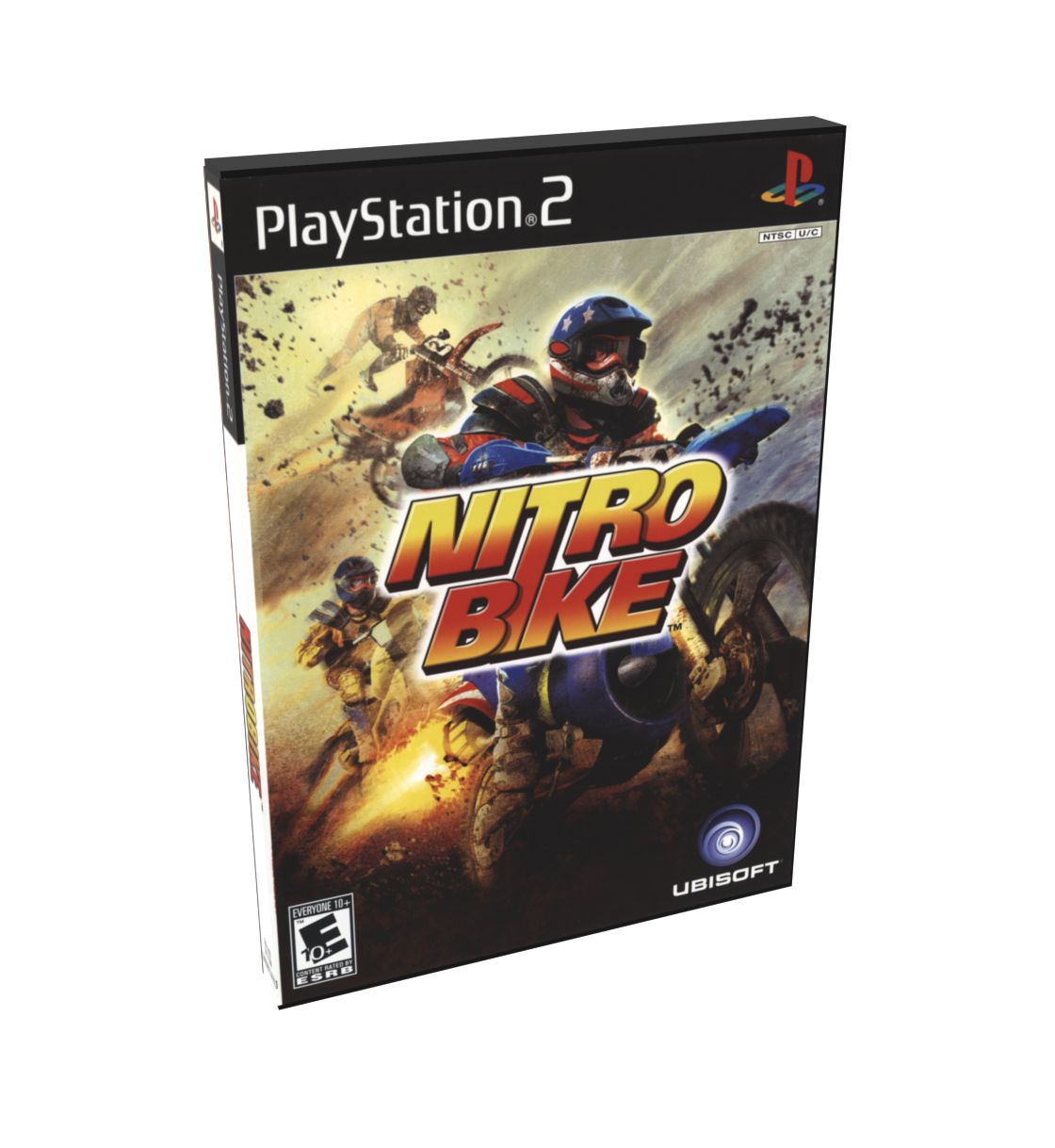 Nitrobike | NTSC | Playstation 2 | PS2 | En | Reproduction Case and Booklet - NO GAME