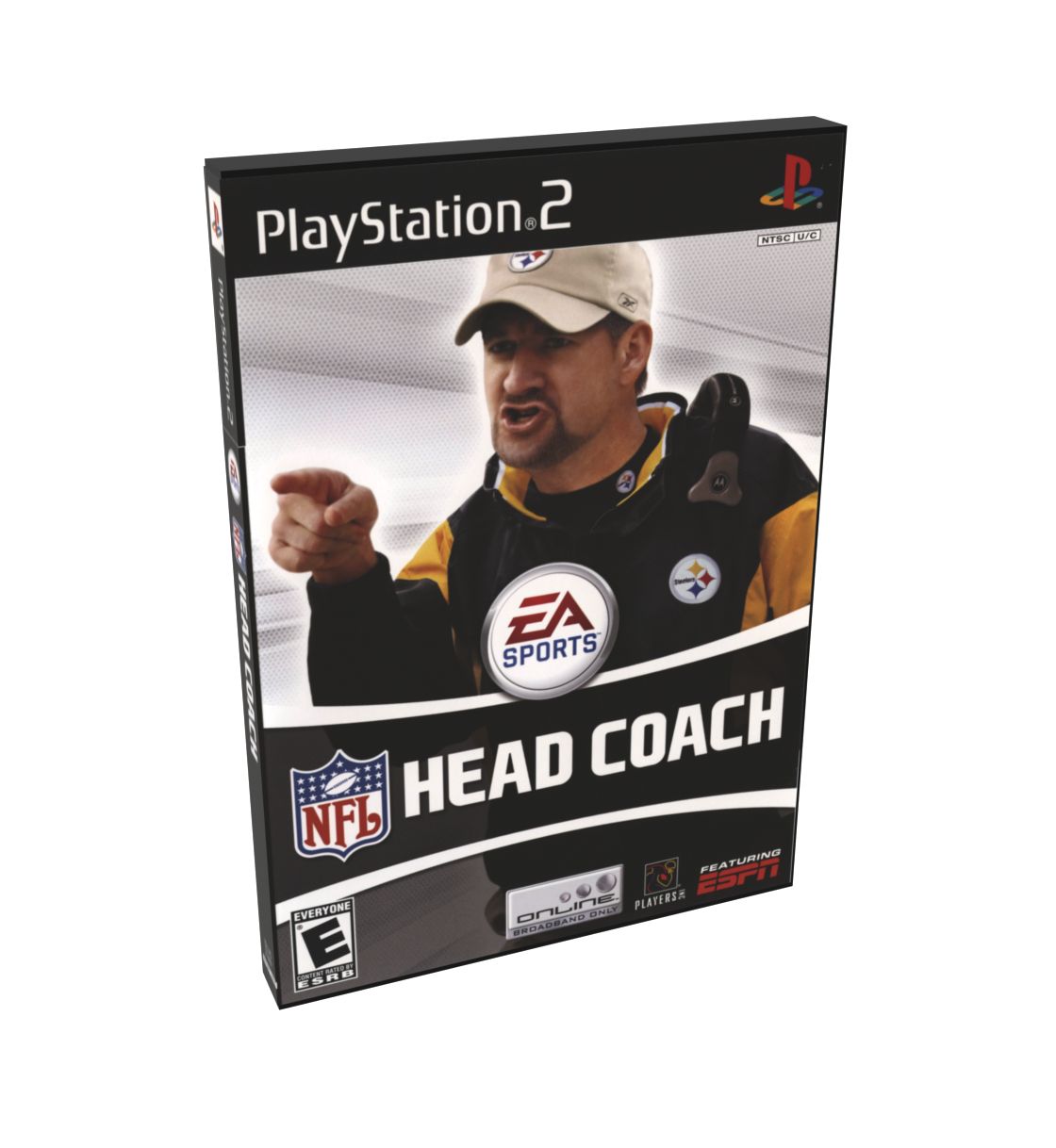 NFL Head Coach | NTSC | Playstation 2 | PS2 | En | Reproduction Case and Booklet - NO GAME