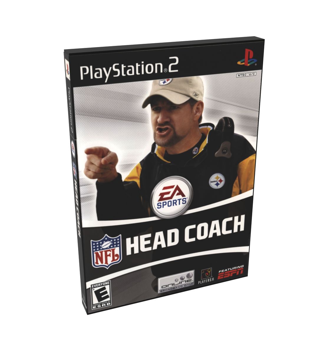NFL Head Coach (variant) | NTSC | Playstation 2 | PS2 | En | Reproduction Case and Booklet - NO GAME