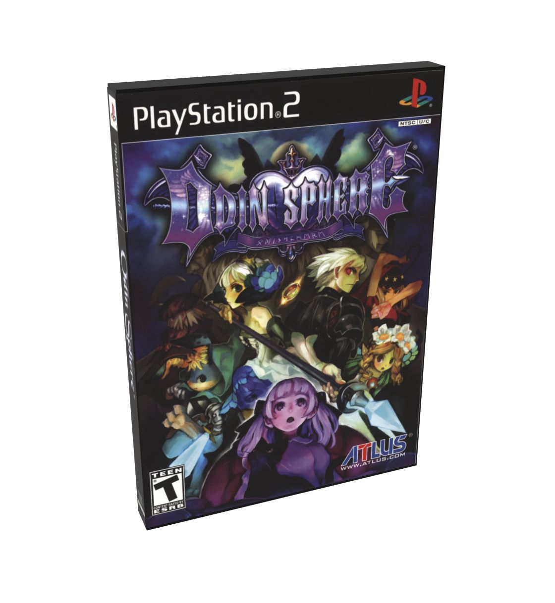 Odin Sphere | NTSC | Playstation 2 | PS2 | En | Reproduction Case and Booklet - NO GAME