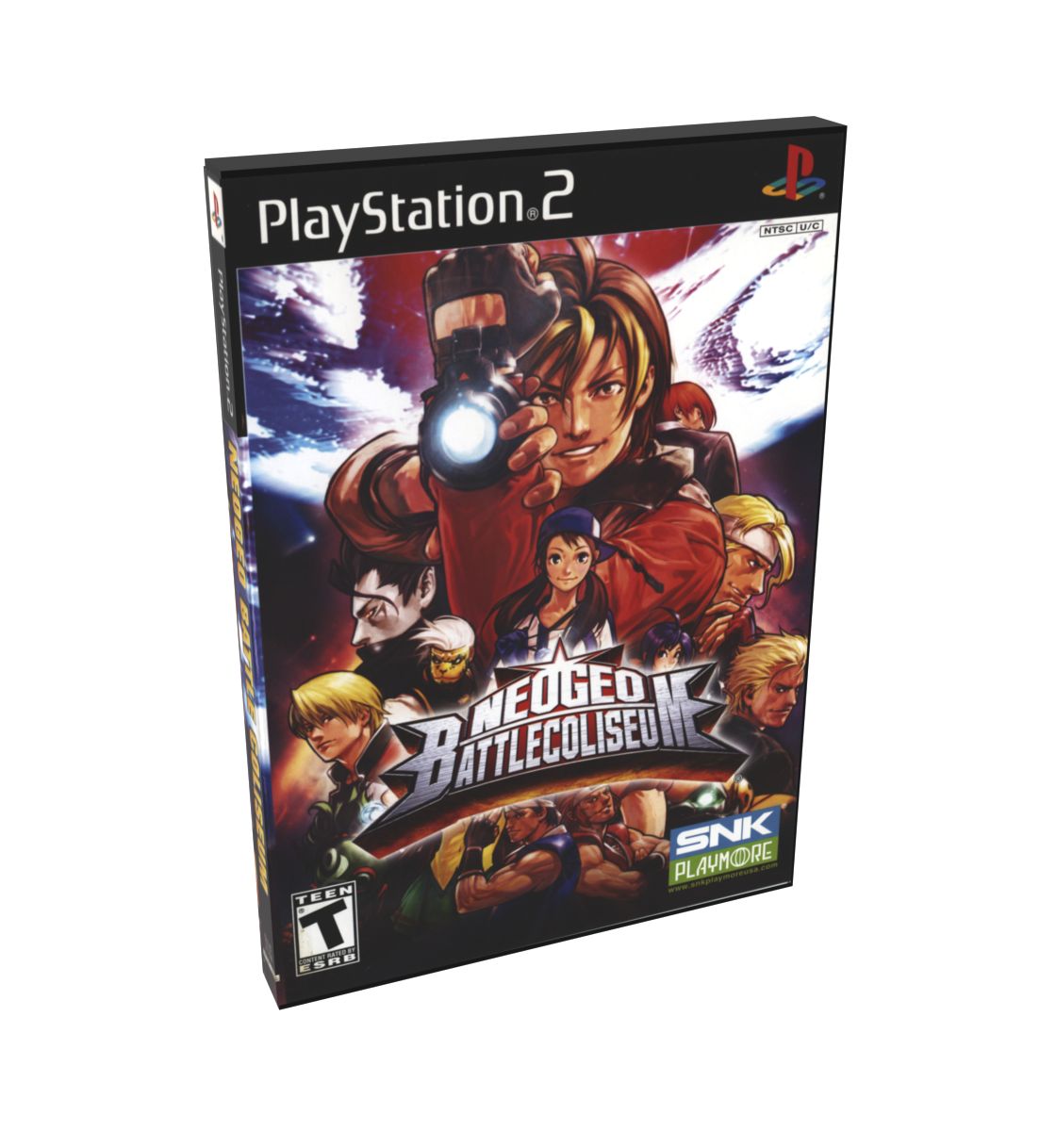 NeoGeo Battle Coliseum | NTSC | Playstation 2 | PS2 | En | Reproduction Case and Booklet - NO GAME