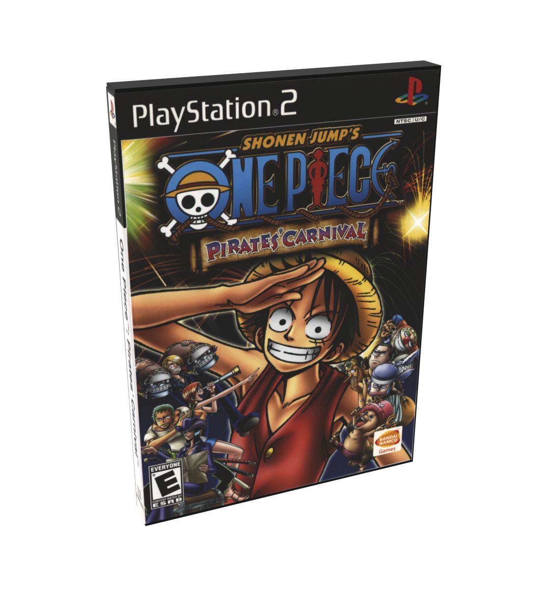 One Piece (Shonen Jump&#39;s) Pirates&#39; Carnival | NTSC | Playstation 2 | PS2 | En | Reproduction Case and Booklet - NO GAME