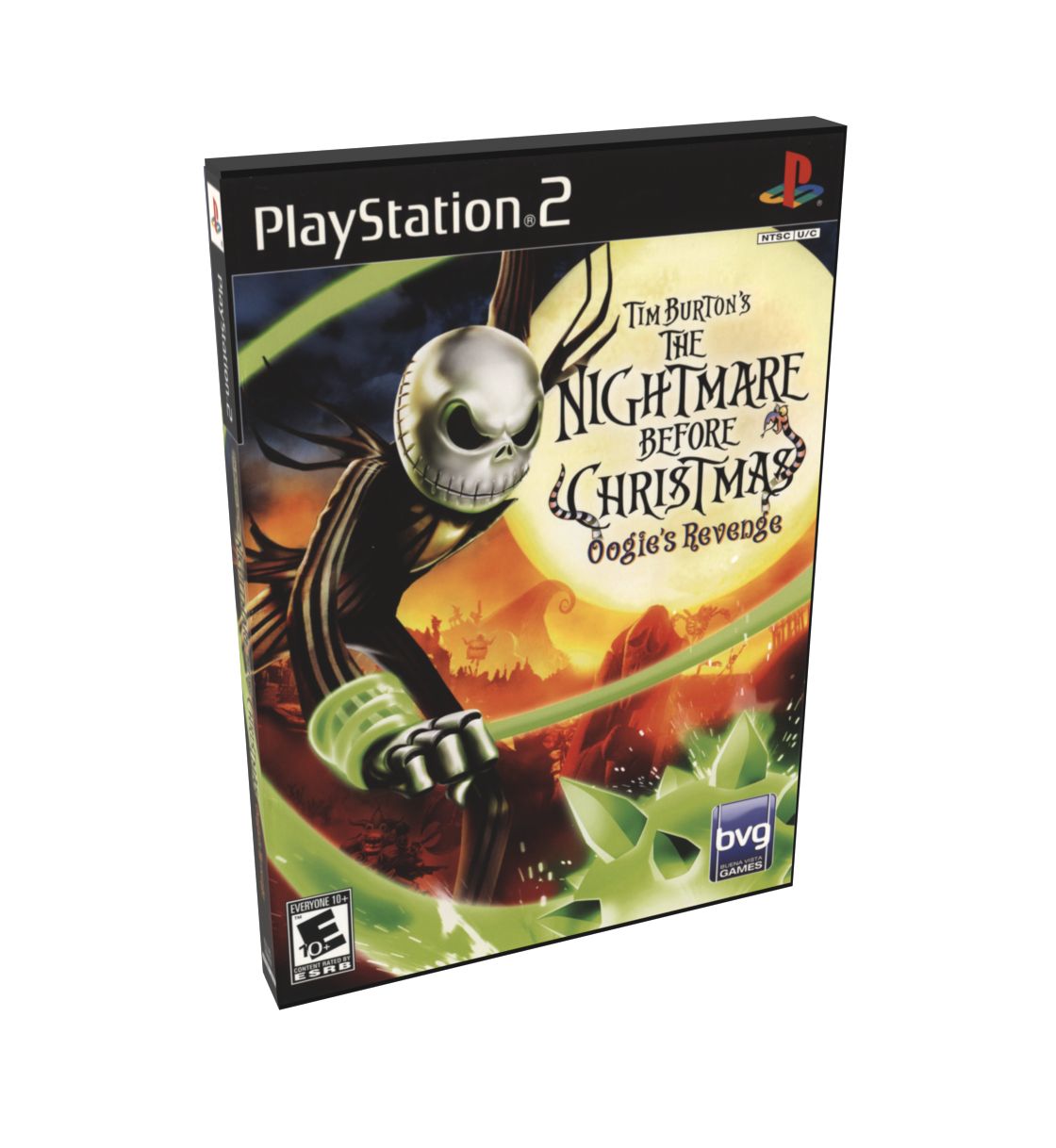 Nightmare Before Christmas, The (Tim Burton&#39;s) Oogie&#39;s Revenge | NTSC | Playstation 2 | PS2 | En | Reproduction Case and Booklet - NO GAME