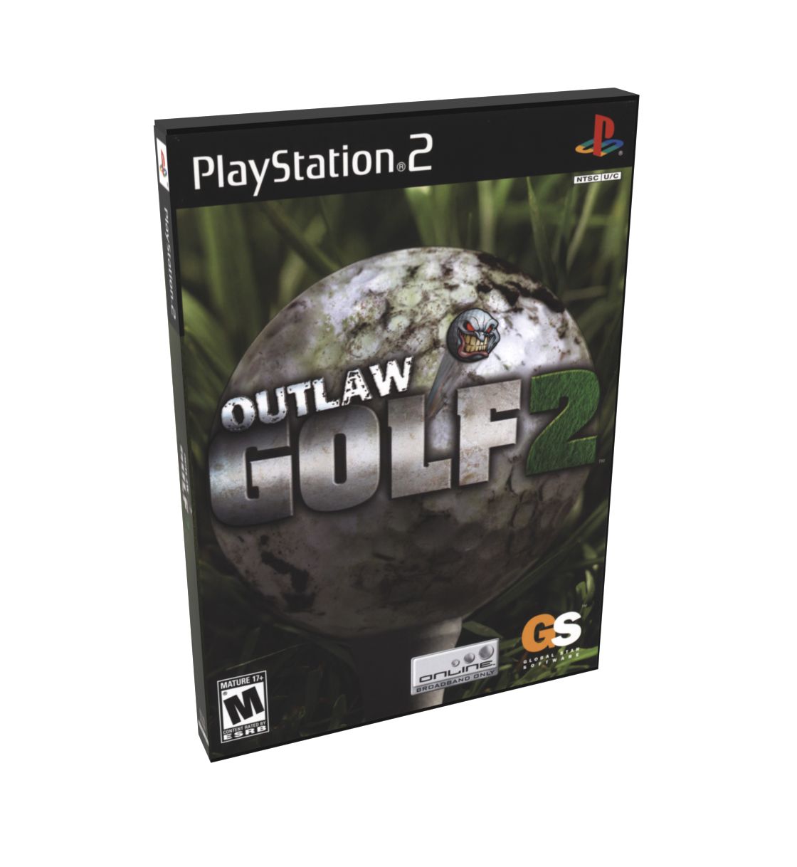 Outlaw Golf 2 | NTSC | Playstation 2 | PS2 | En | Reproduction Case and Booklet - NO GAME