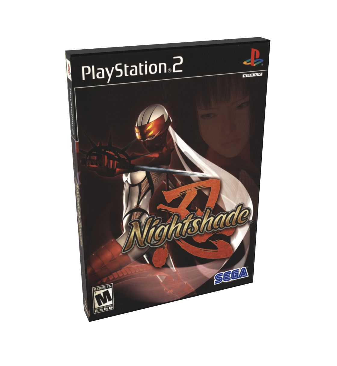 Nightshade | NTSC | Playstation 2 | PS2 | En | Reproduction Case and Booklet - NO GAME