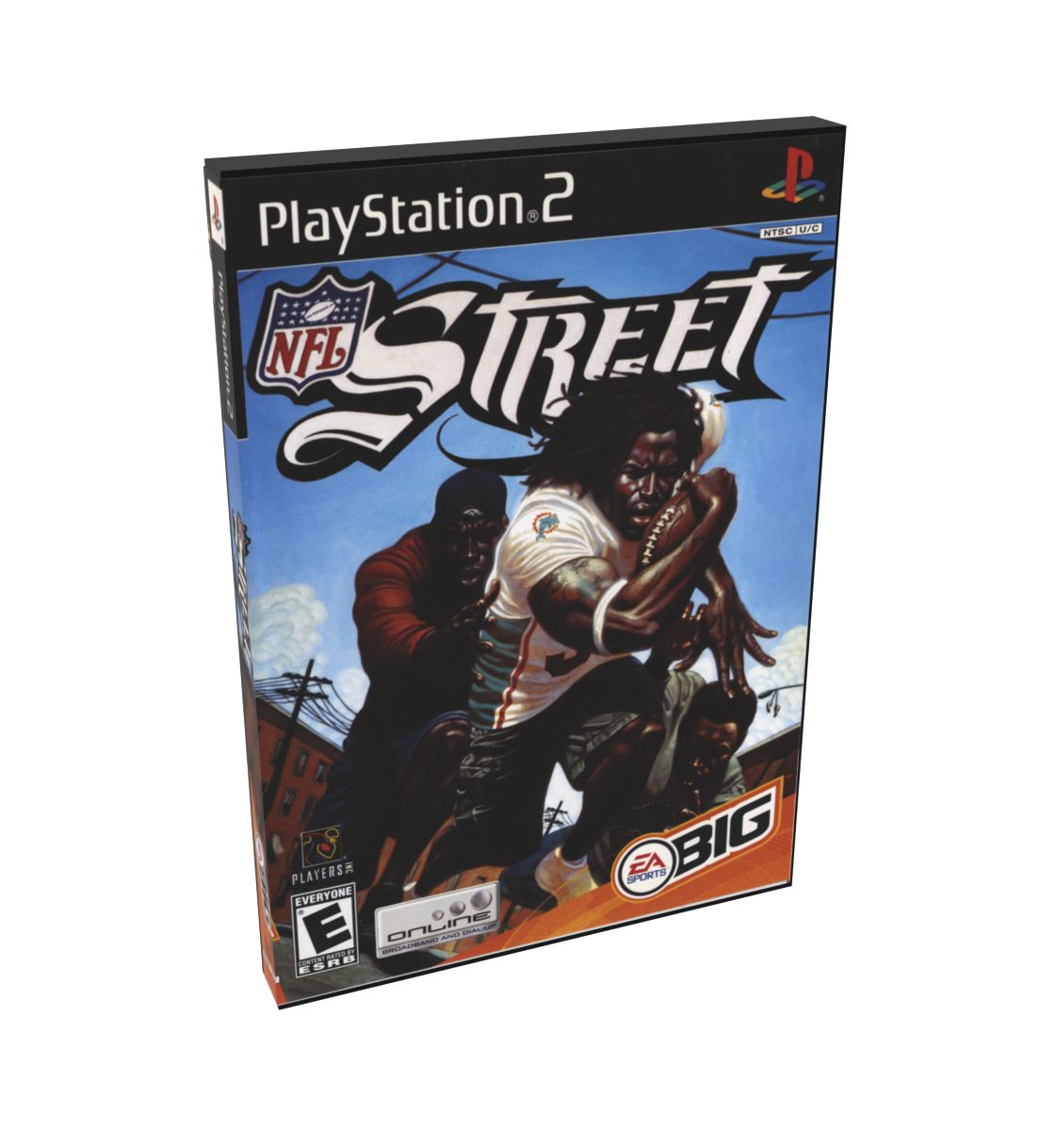 NFL Street | NTSC | Playstation 2 | PS2 | En | Reproduction Case and Booklet - NO GAME