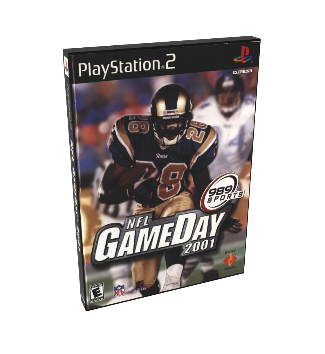 NFL GameDay 2001 | NTSC | Playstation 2 | PS2 | En | Reproduction Case and Booklet - NO GAME