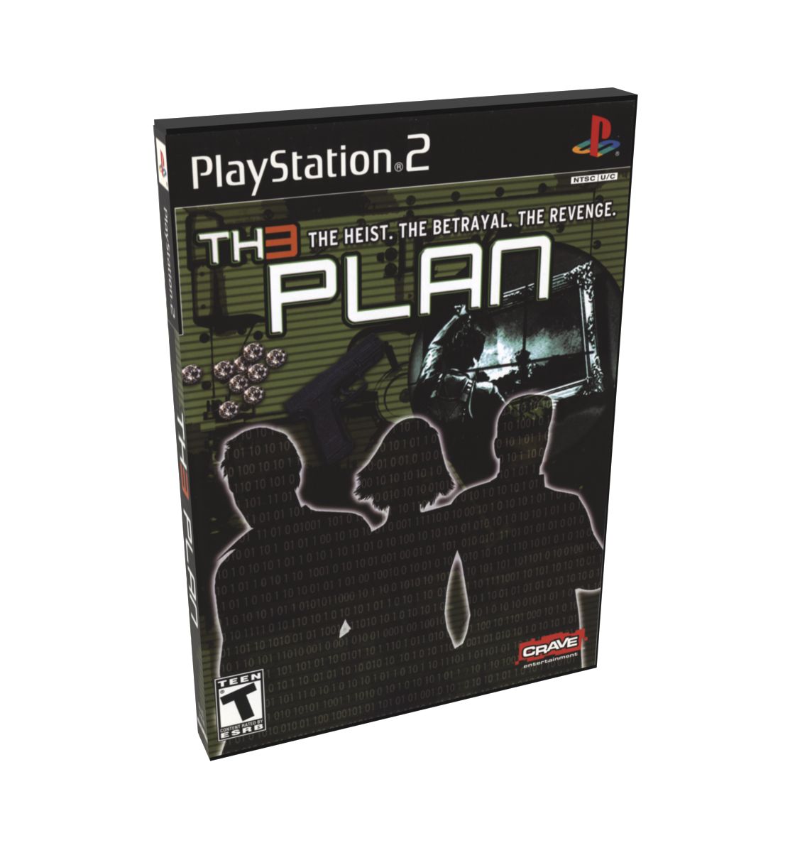 Plan, Th3 | NTSC | Playstation 2 | PS2 | En | Reproduction Case and Booklet - NO GAME