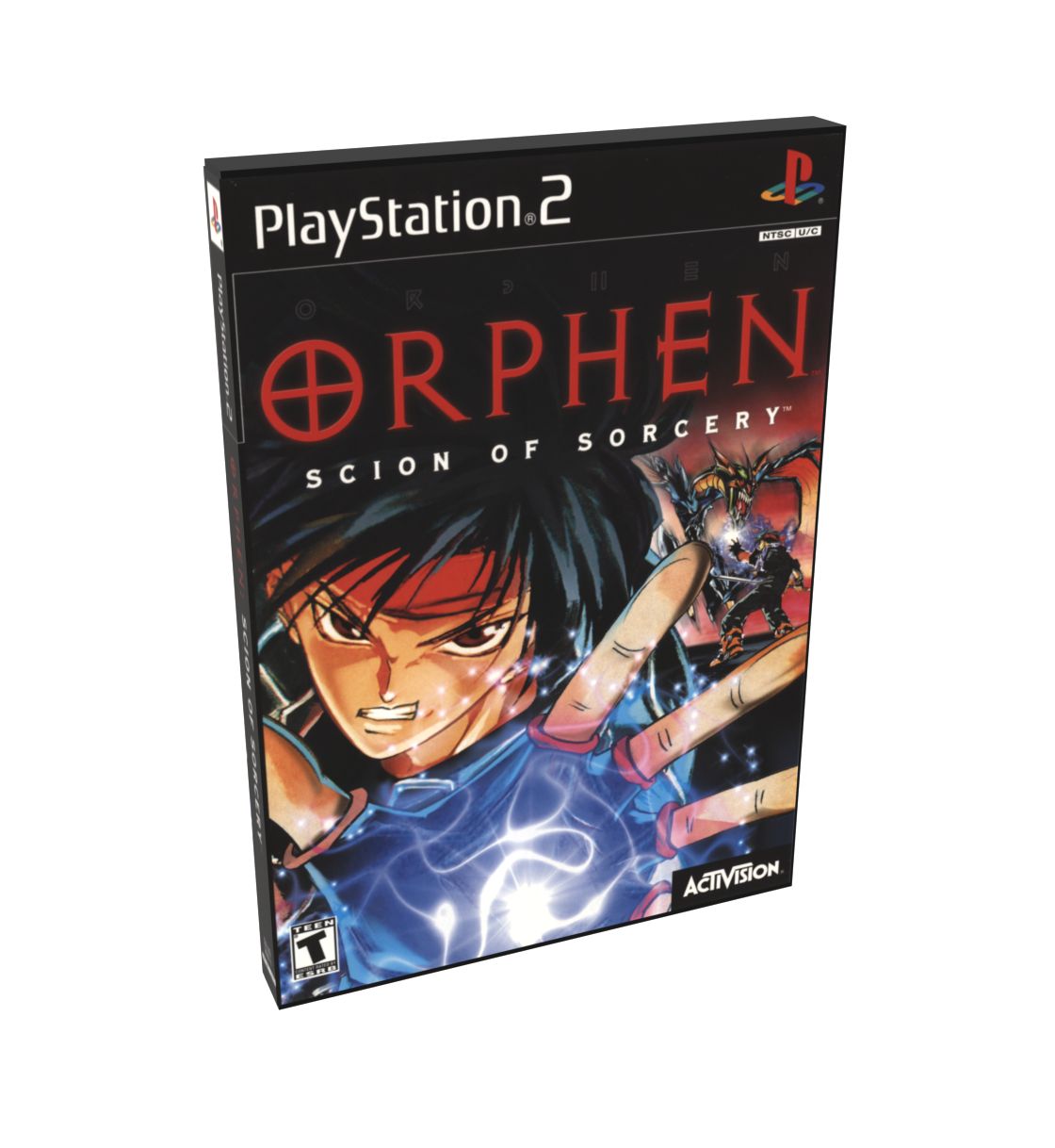 Orphen Scion of Sorcery | NTSC | Playstation 2 | PS2 | En | Reproduction Case and Booklet - NO GAME