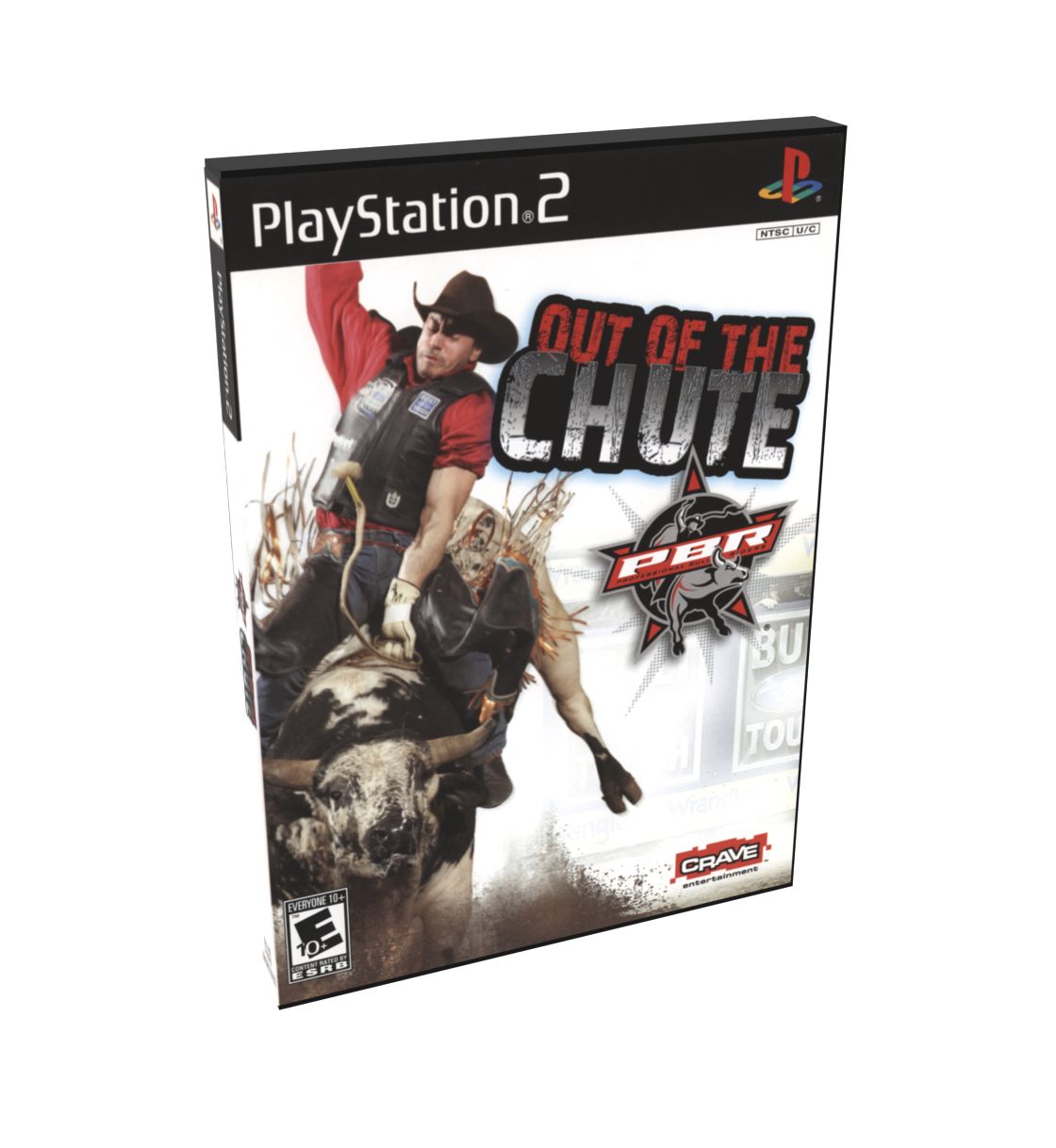 Pro Bull Riders Out of the Chute | NTSC | Playstation 2 | PS2 | En | Reproduction Case and Booklet - NO GAME