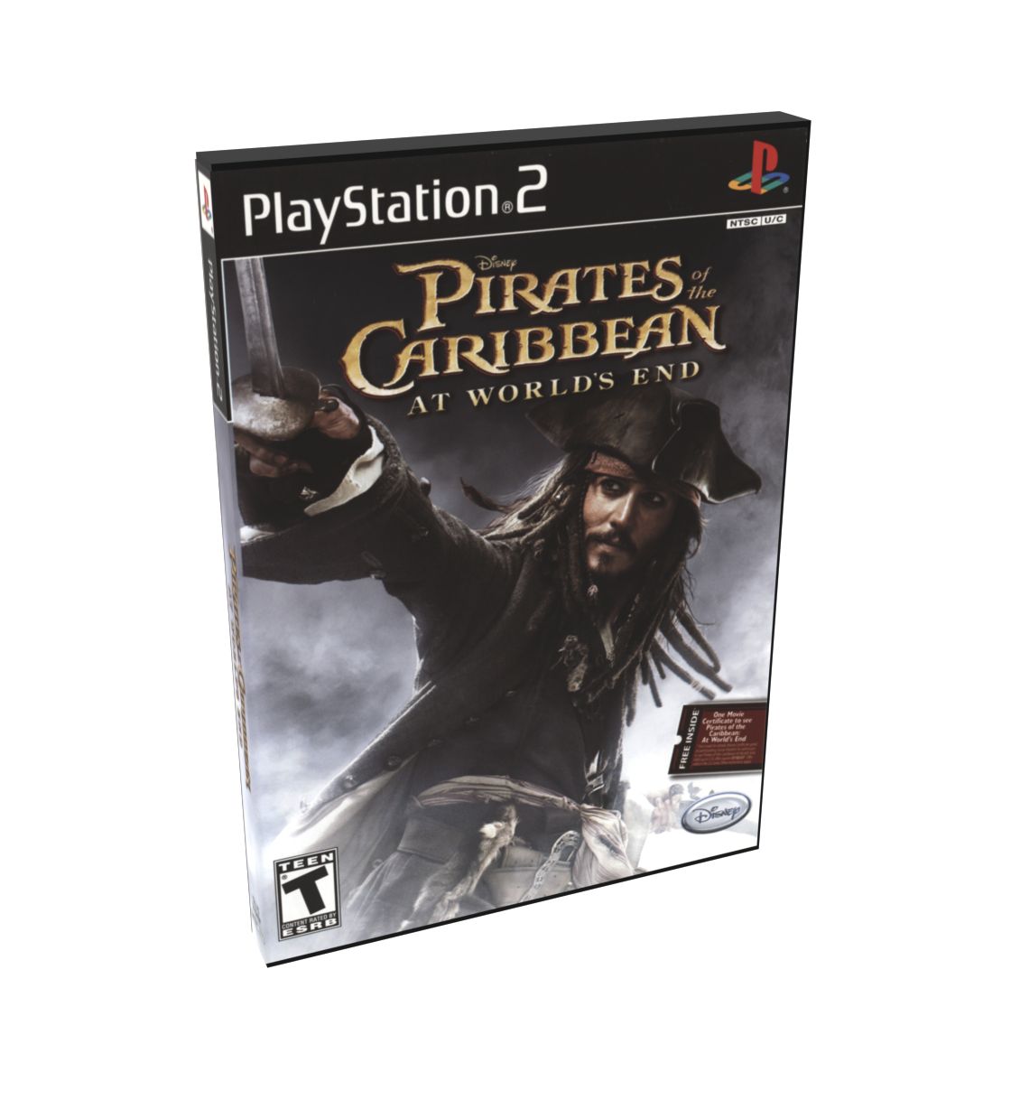 Pirates of the Caribbean At World&#39;s End (Movie) | NTSC | Playstation 2 | PS2 | En | Reproduction Case and Booklet - NO GAME