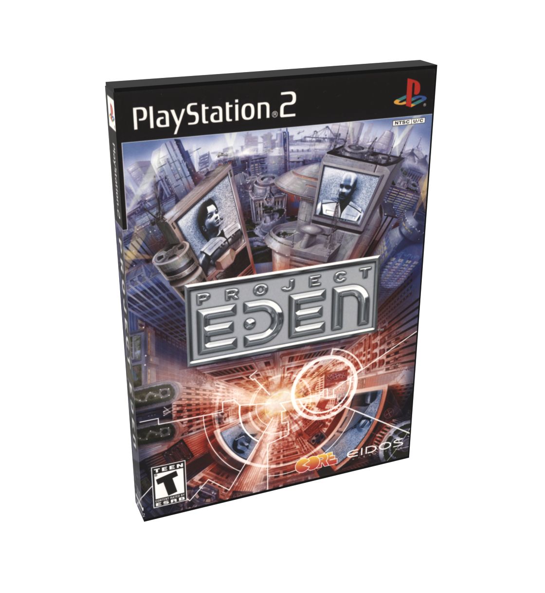 Project Eden | NTSC | Playstation 2 | PS2 | En | Reproduction Case and Booklet - NO GAME