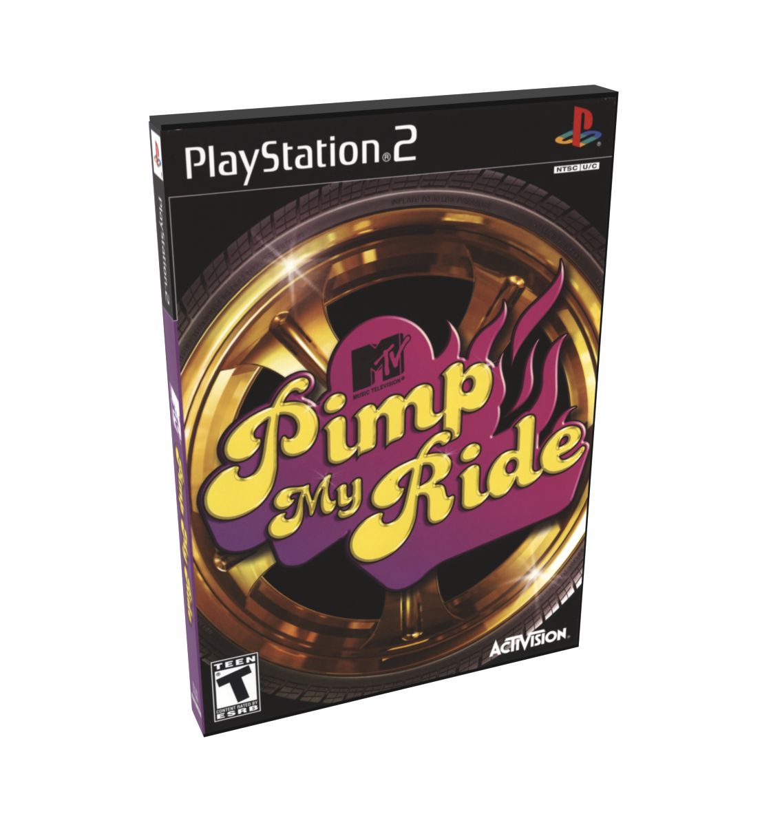 Pimp My Ride (MTV&#39;s) | NTSC | Playstation 2 | PS2 | En | Reproduction Case and Booklet - NO GAME