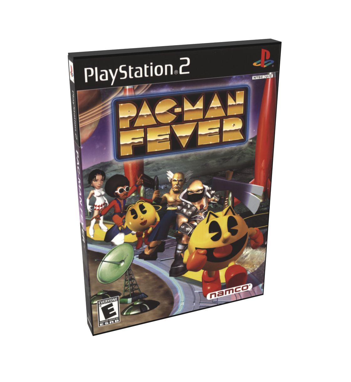 Pac Man Fever | NTSC | Playstation 2 | PS2 | En | Reproduction Case and Booklet - NO GAME