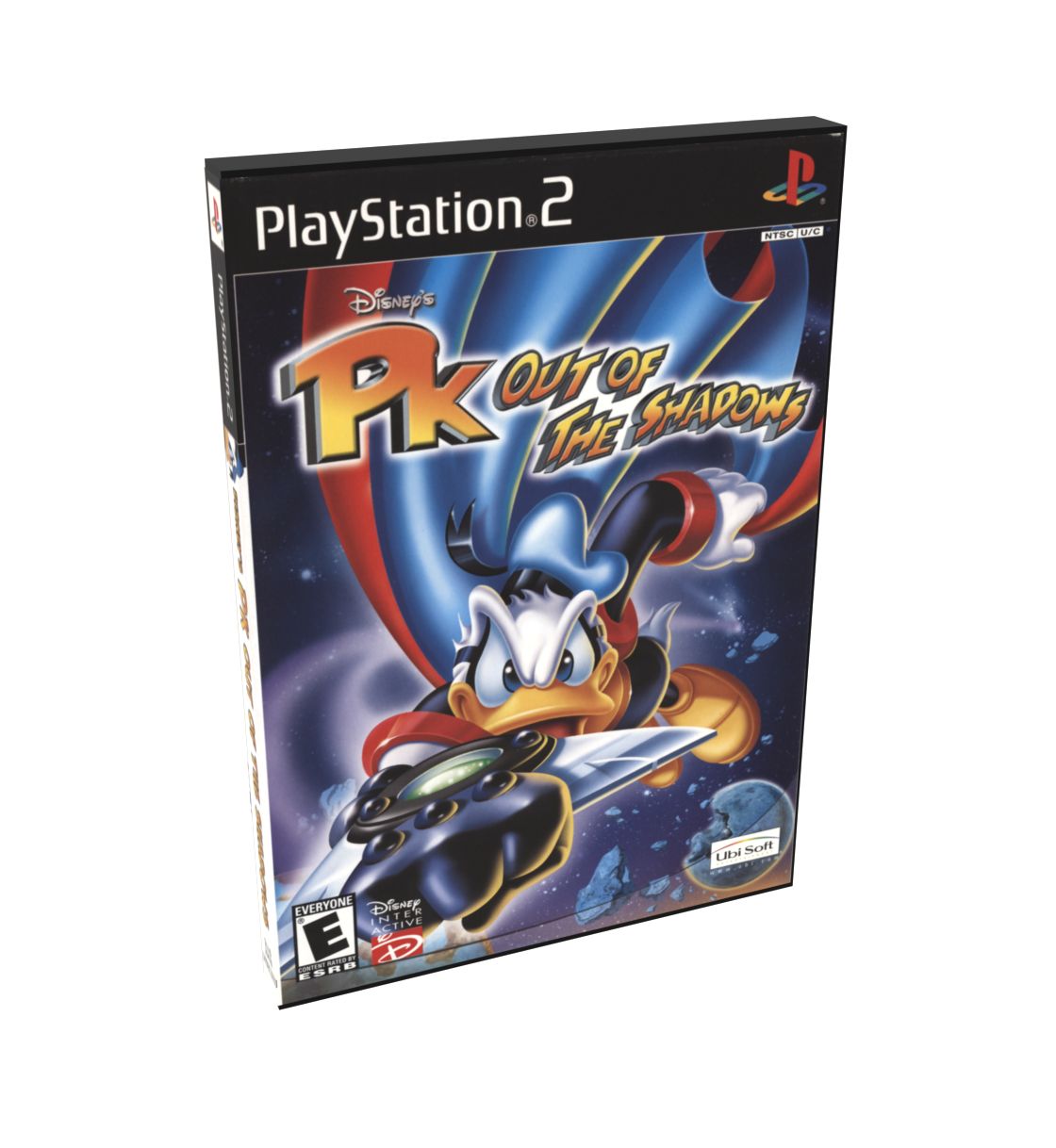 PK (Disney&#39;s) Out of the Shadows | NTSC | Playstation 2 | PS2 | En | Reproduction Case and Booklet - NO GAME
