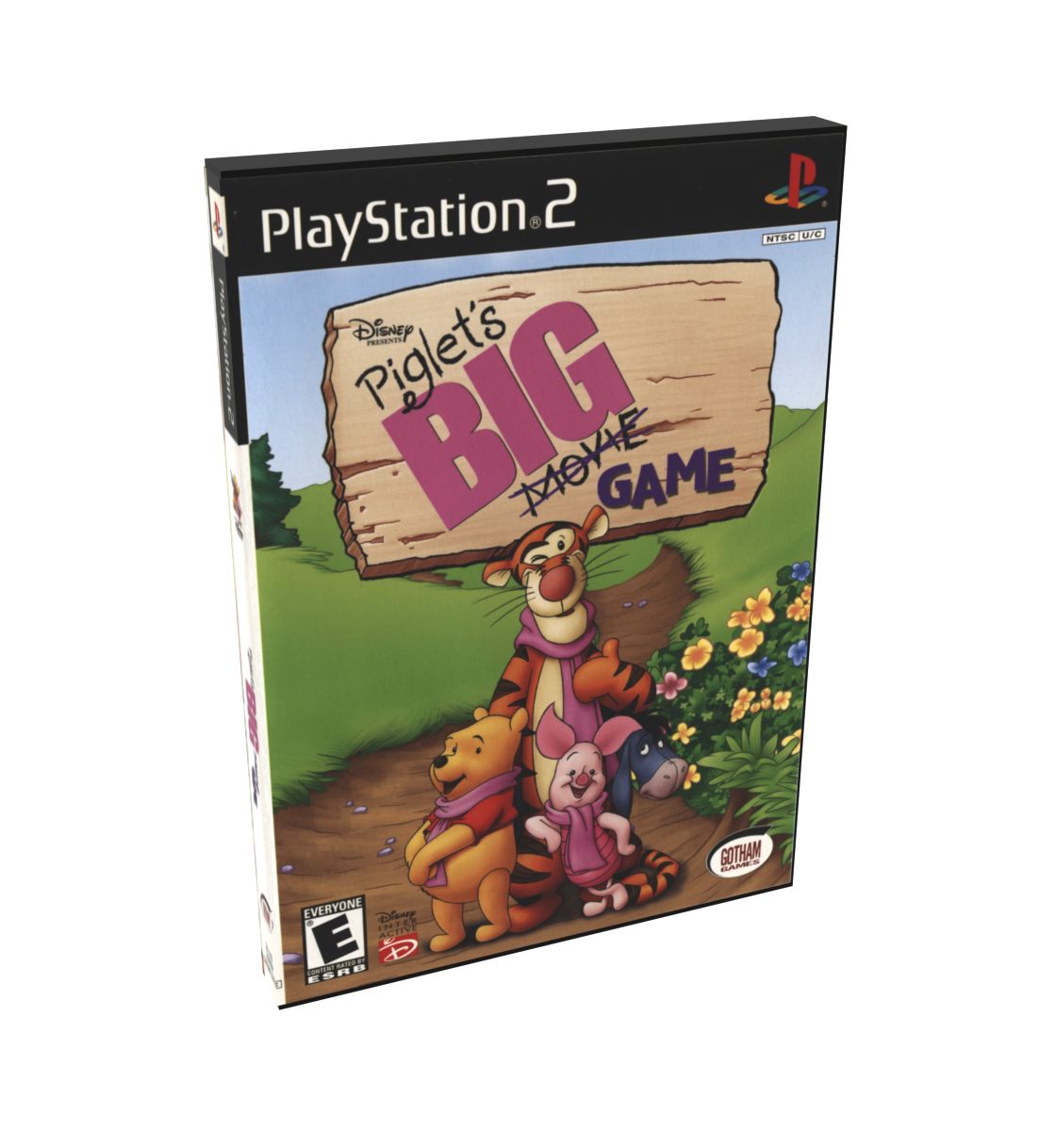 Piglet's BIG Game | NTSC | Playstation 2 | PS2 | En | Reproduction Case and Booklet - NO GAME