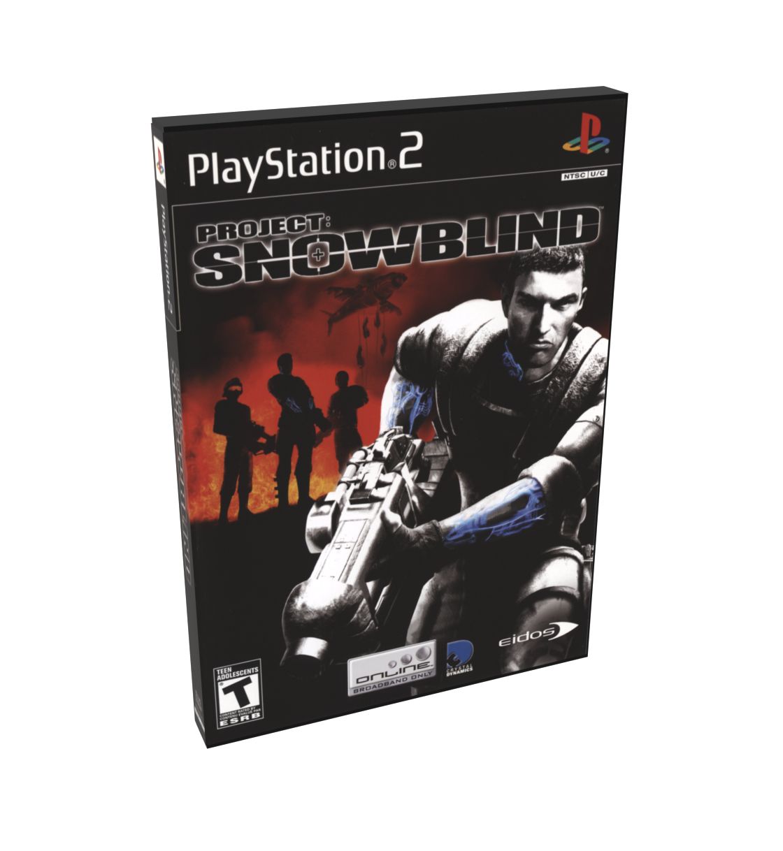 Project Snowblind | NTSC | Playstation 2 | PS2 | En | Reproduction Case and Booklet - NO GAME