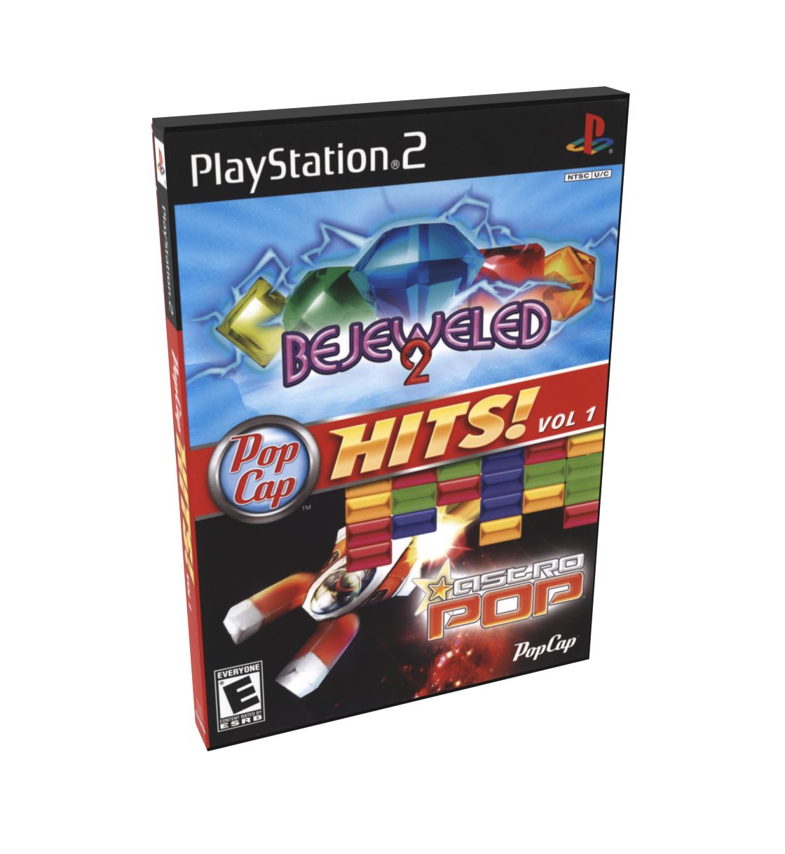 PopCap Hits! Vol 1 | NTSC | Playstation 2 | PS2 | En | Reproduction Case and Booklet - NO GAME