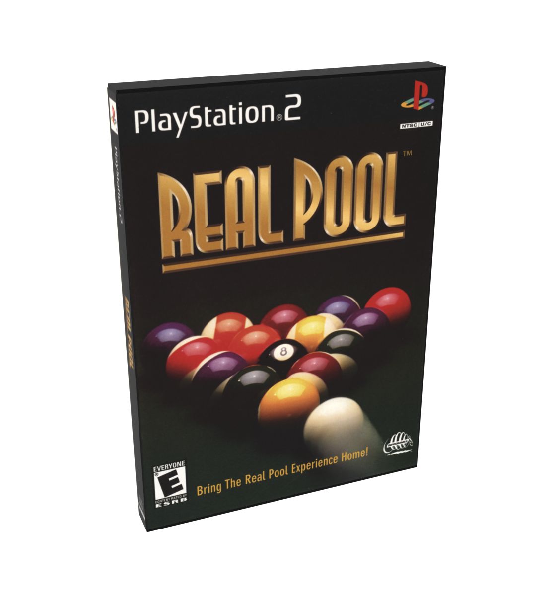 Real Pool | NTSC | Playstation 2 | PS2 | En | Reproduction Case and Booklet - NO GAME