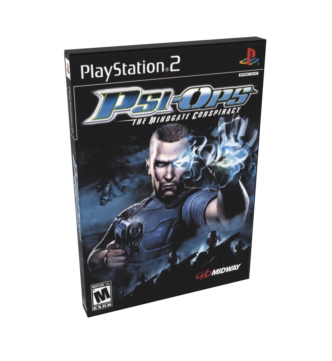 Psi Ops The Mindgate Conspiracy (Soundtrack) | NTSC | Playstation 2 | PS2 | En | Reproduction Case and Booklet - NO GAME