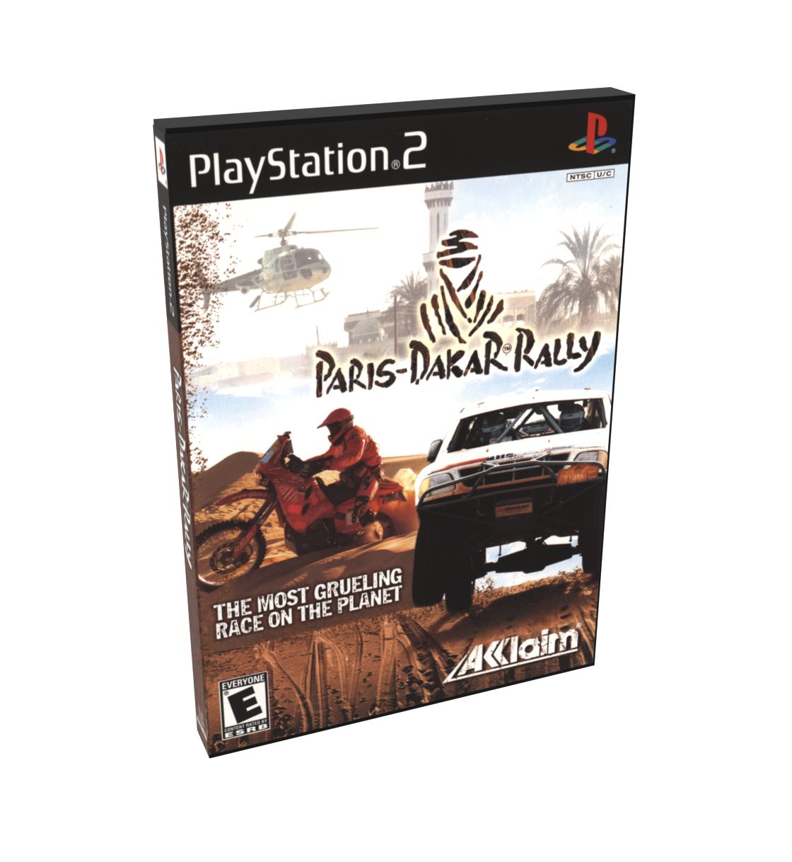 Paris Dakar Rally | NTSC | Playstation 2 | PS2 | En | Reproduction Case and Booklet - NO GAME