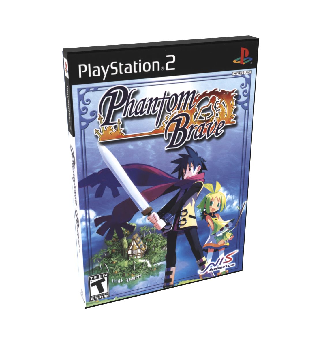 Phantom Brave | NTSC | Playstation 2 | PS2 | En | Reproduction Case and Booklet - NO GAME