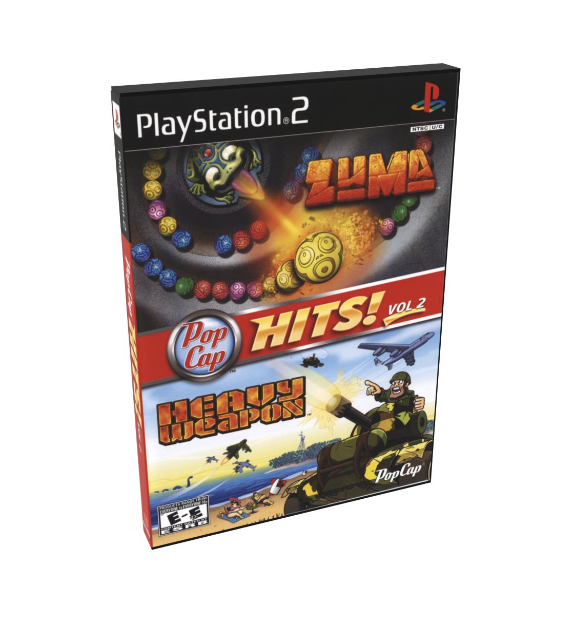 PopCap Hits! Vol 2 | NTSC | Playstation 2 | PS2 | En | Reproduction Case and Booklet - NO GAME