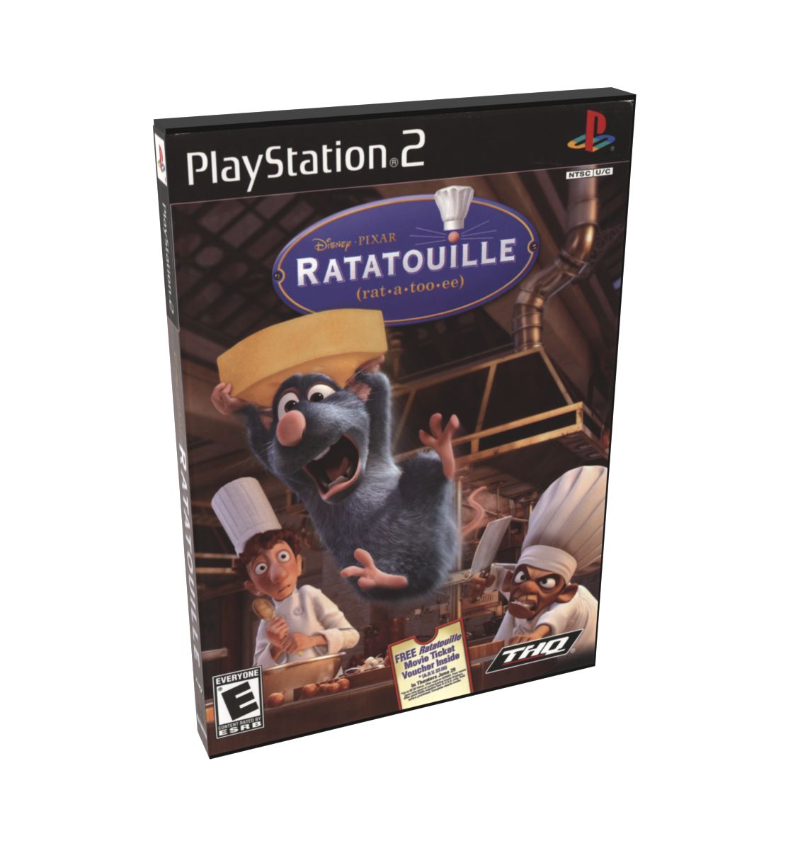 Ratatouille (Movie) | NTSC | Playstation 2 | PS2 | En | Reproduction Case and Booklet - NO GAME