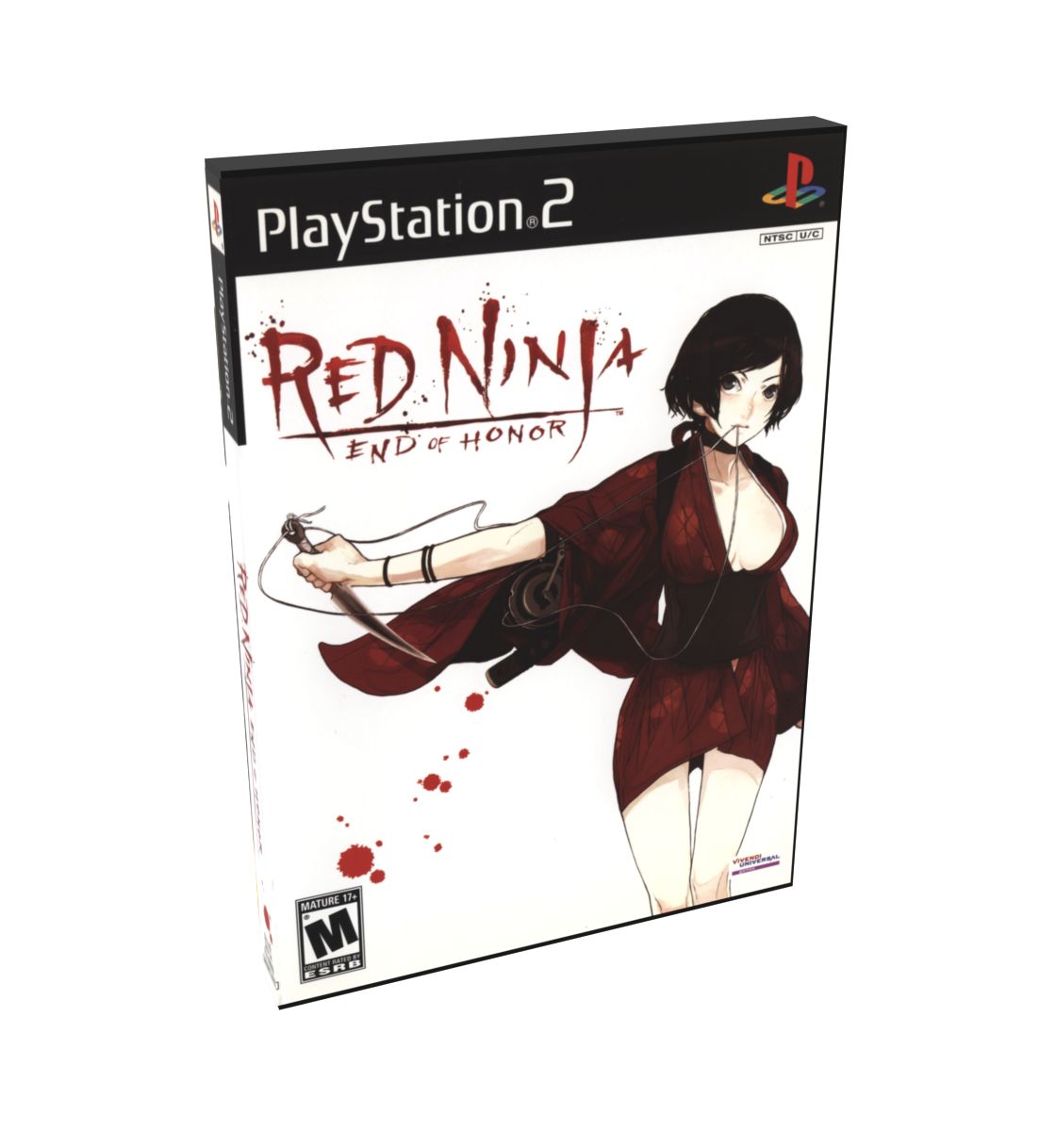 Red Ninja End of Honor | NTSC | Playstation 2 | PS2 | En | Reproduction Case and Booklet - NO GAME