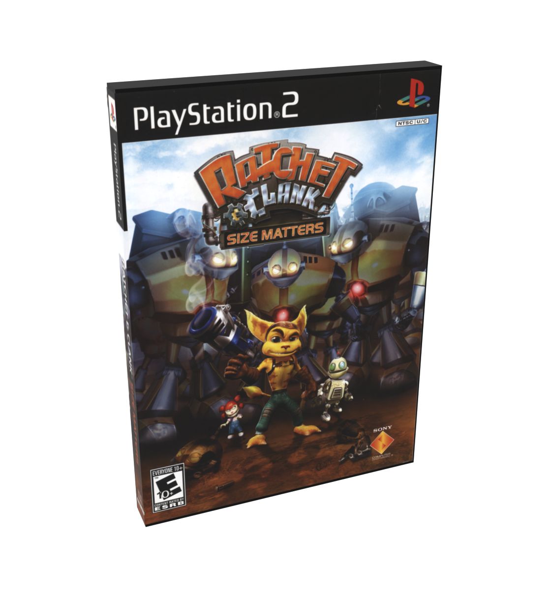 Ratchet &amp; Clank Size Matters | NTSC | Playstation 2 | PS2 | En | Reproduction Case and Booklet - NO GAME
