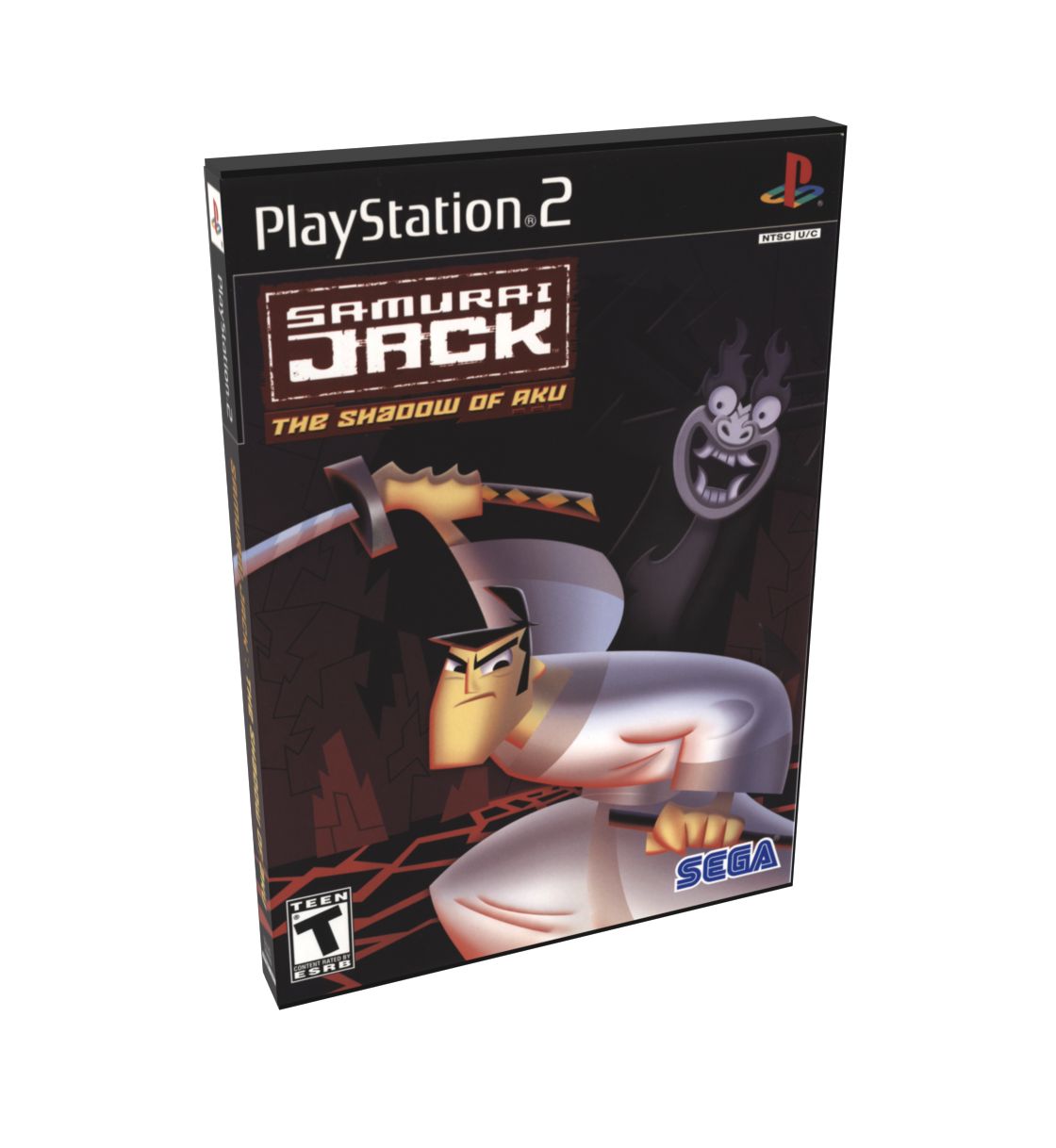 Samurai Jack The Shadow of Aku | NTSC | Playstation 2 | PS2 | En | Reproduction Case and Booklet - NO GAME