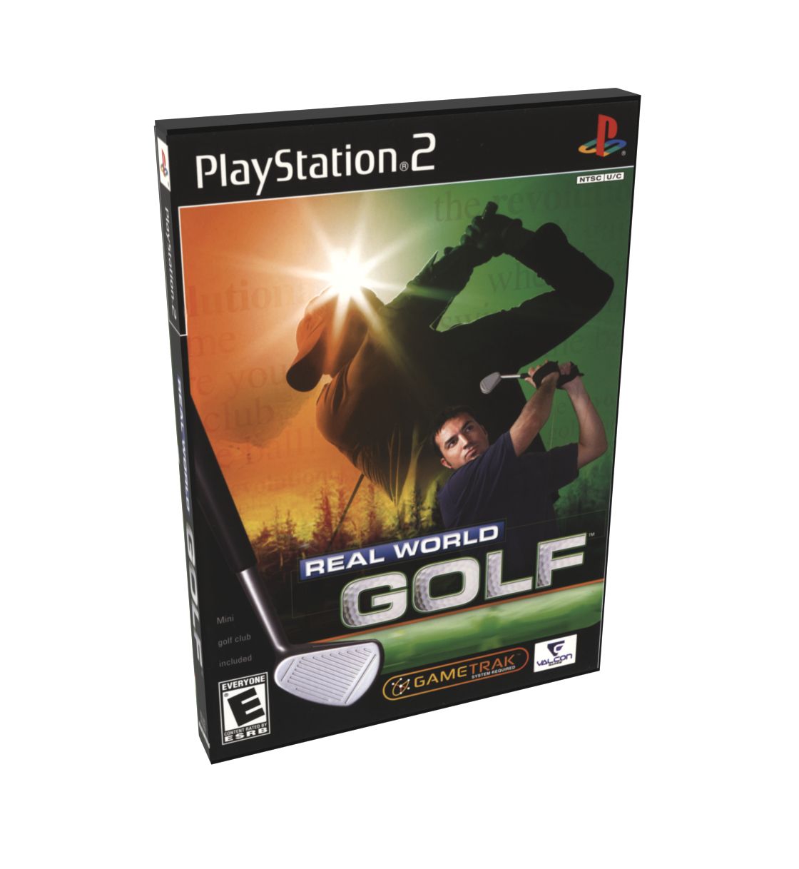 Real World Golf | NTSC | Playstation 2 | PS2 | En | Reproduction Case and Booklet - NO GAME