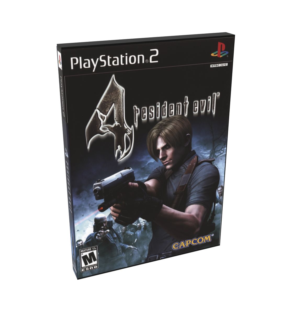 Resident Evil 4 (Resident Evil The Essentials multi) | NTSC | Playstation 2 | PS2 | En | Reproduction Case and Booklet - NO GAME