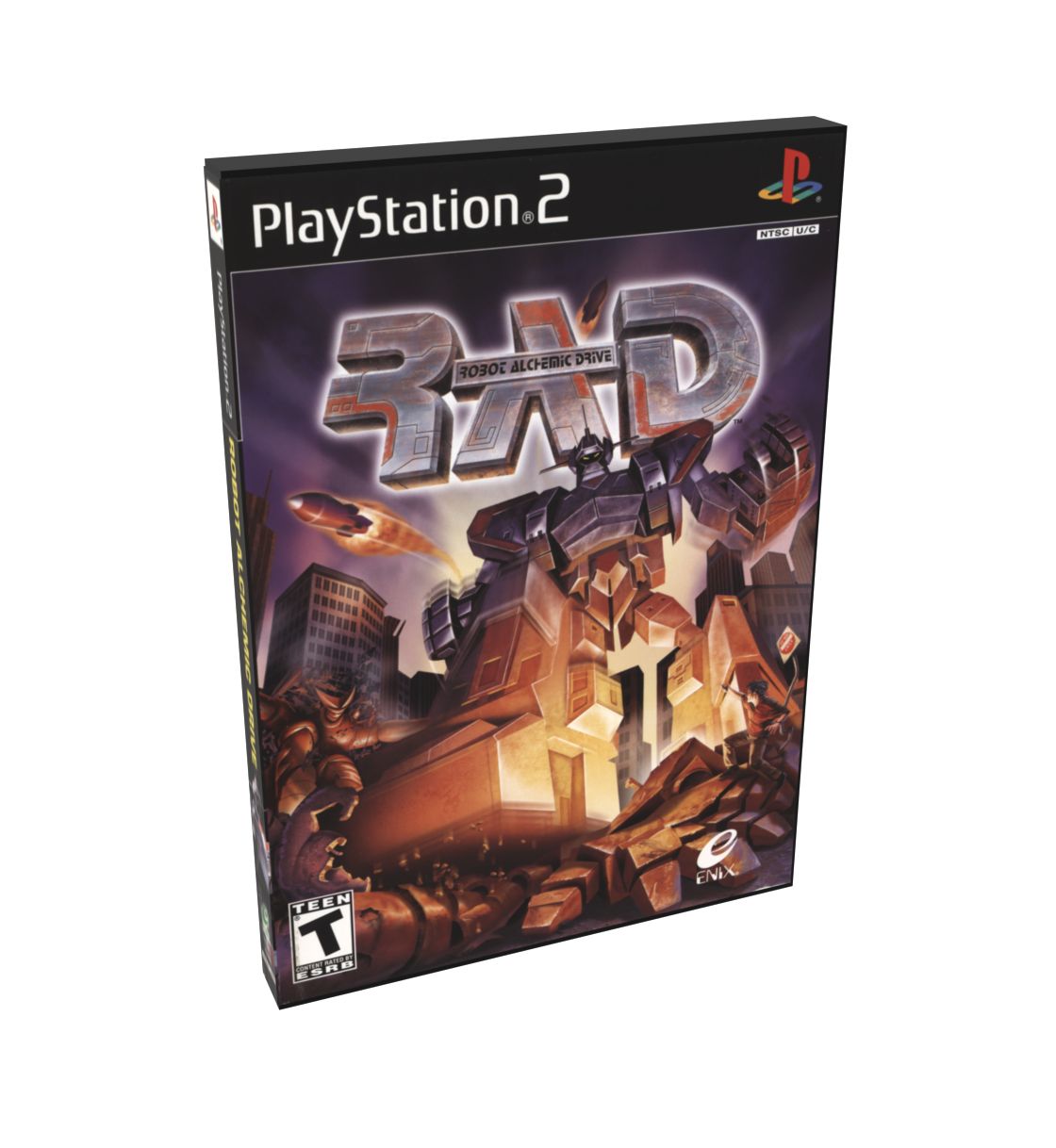 R.A.D. Robot Alchemic Drive | NTSC | Playstation 2 | PS2 | En | Reproduction Case and Booklet - NO GAME