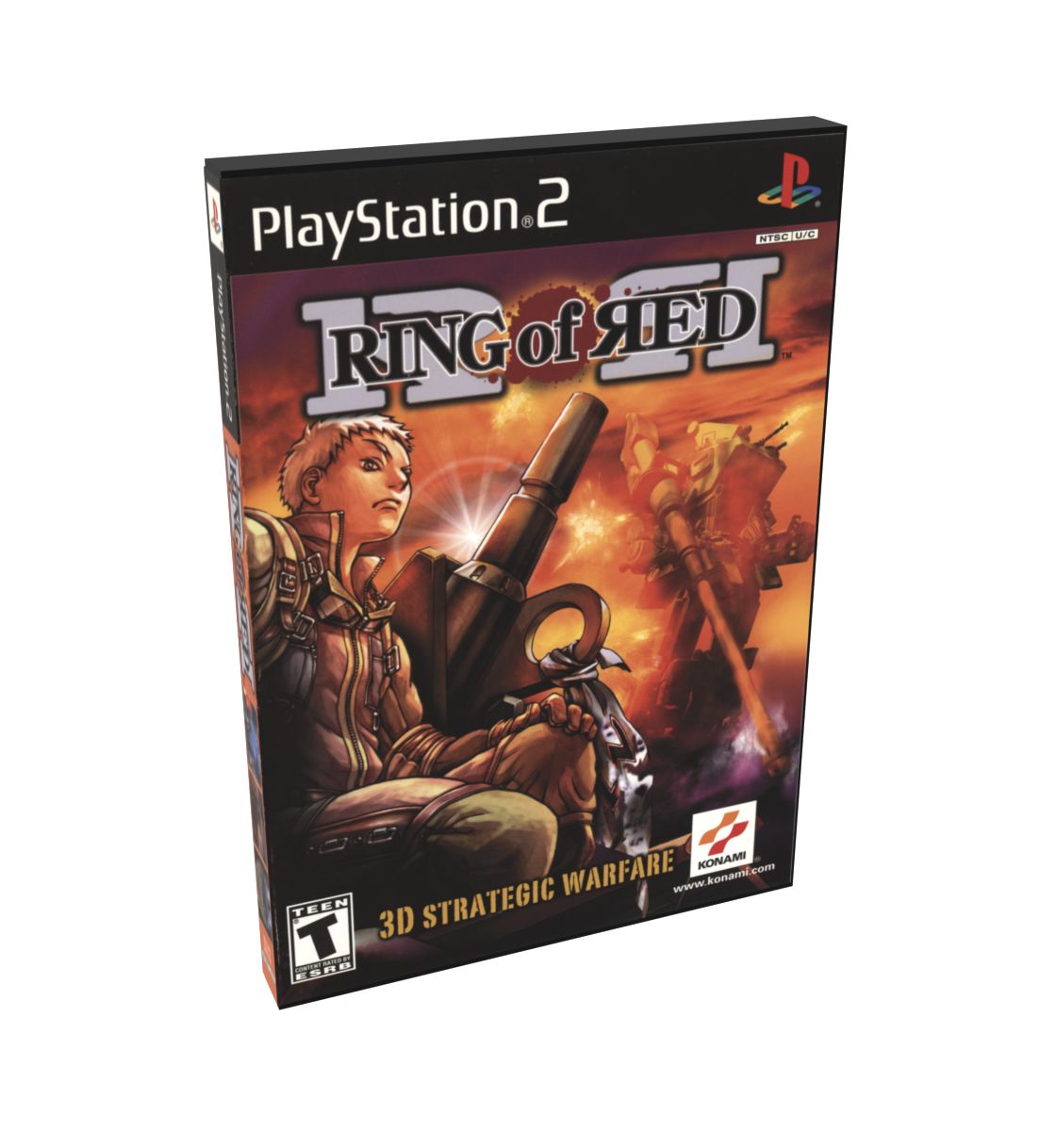 Ring of Red | NTSC | Playstation 2 | PS2 | En | Reproduction Case and Booklet - NO GAME