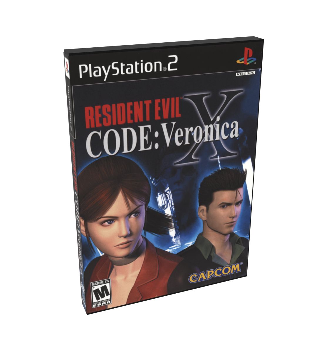 Resident Evil Code Veronica X (Resident Evil The Essentials multi) | NTSC | Playstation 2 | PS2 | En | Reproduction Case and Booklet - NO GAME
