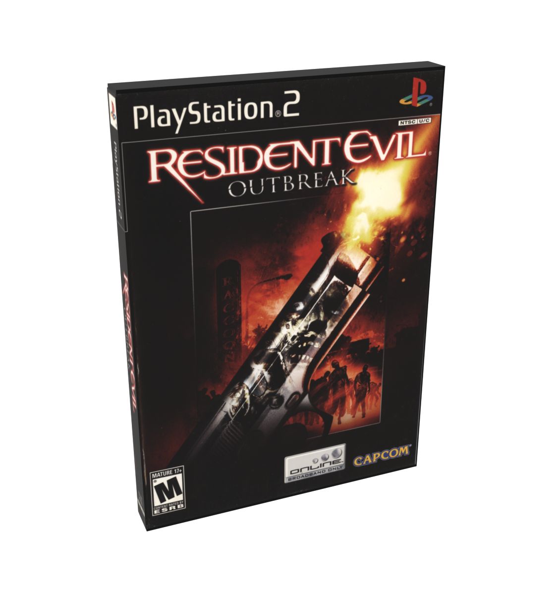 Resident Evil Outbreak | NTSC | Playstation 2 | PS2 | En | Reproduction Case and Booklet - NO GAME
