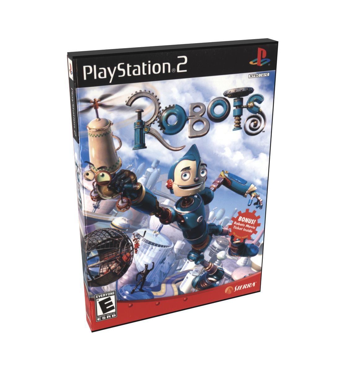Robots (Movie) | NTSC | Playstation 2 | PS2 | En | Reproduction Case and Booklet - NO GAME