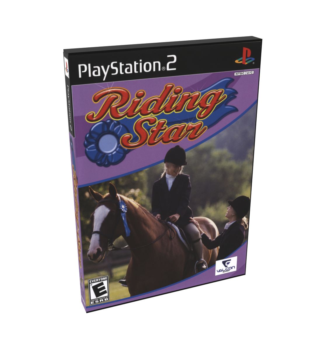 Riding Star | NTSC | Playstation 2 | PS2 | En | Reproduction Case and Booklet - NO GAME