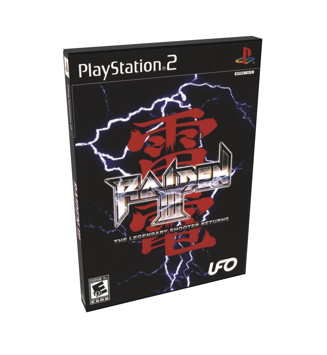 Raiden III | NTSC | Playstation 2 | PS2 | En | Reproduction Case and Booklet - NO GAME