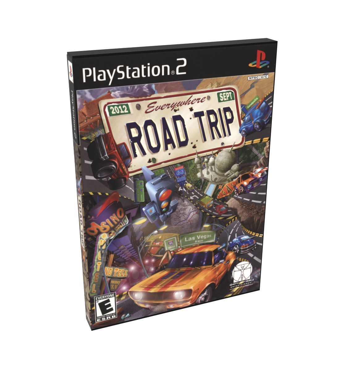 ROAD TRIP | NTSC | Playstation 2 | PS2 | En | Reproduction Case and Booklet - NO GAME