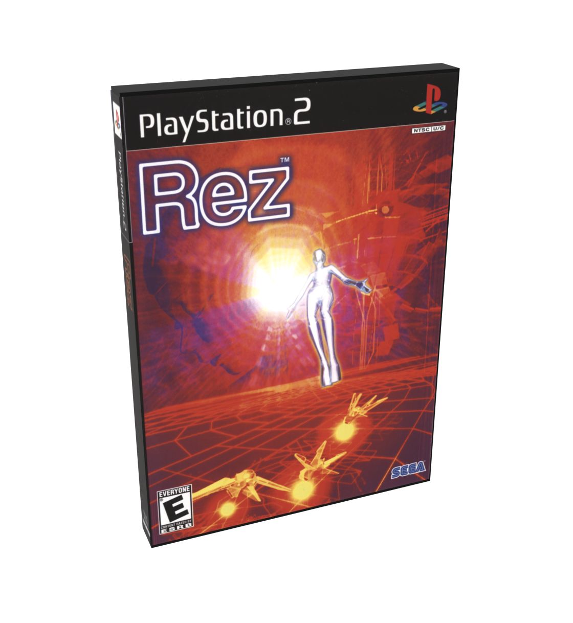 Rez | NTSC | Playstation 2 | PS2 | En | Reproduction Case and Booklet - NO GAME