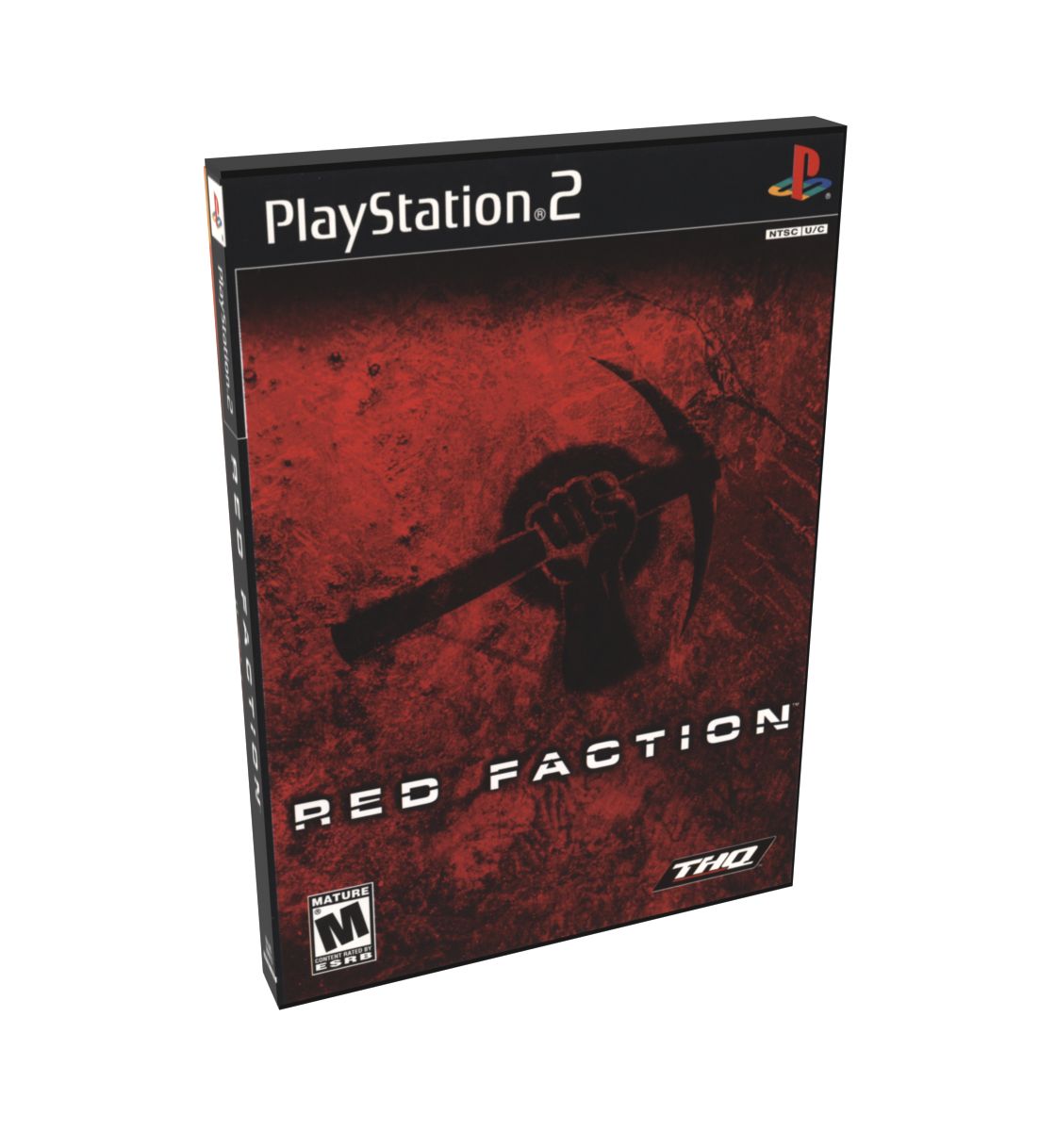 Red Faction | NTSC | Playstation 2 | PS2 | En | Reproduction Case and Booklet - NO GAME