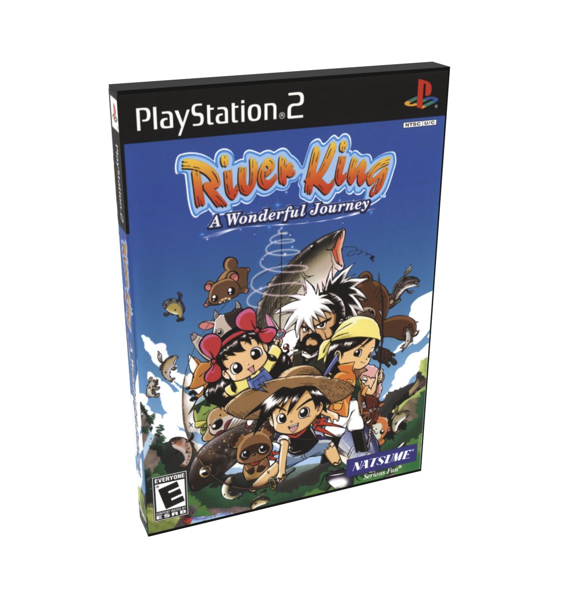 River King A Wonderful Journey | NTSC | Playstation 2 | PS2 | En | Reproduction Case and Booklet - NO GAME