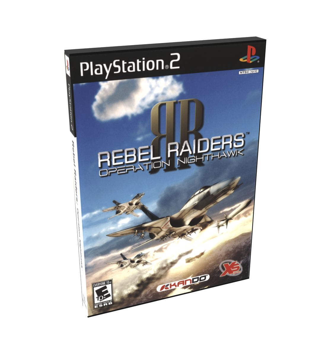 Rebel Raiders Operation Nighthawk | NTSC | Playstation 2 | PS2 | En | Reproduction Case and Booklet - NO GAME