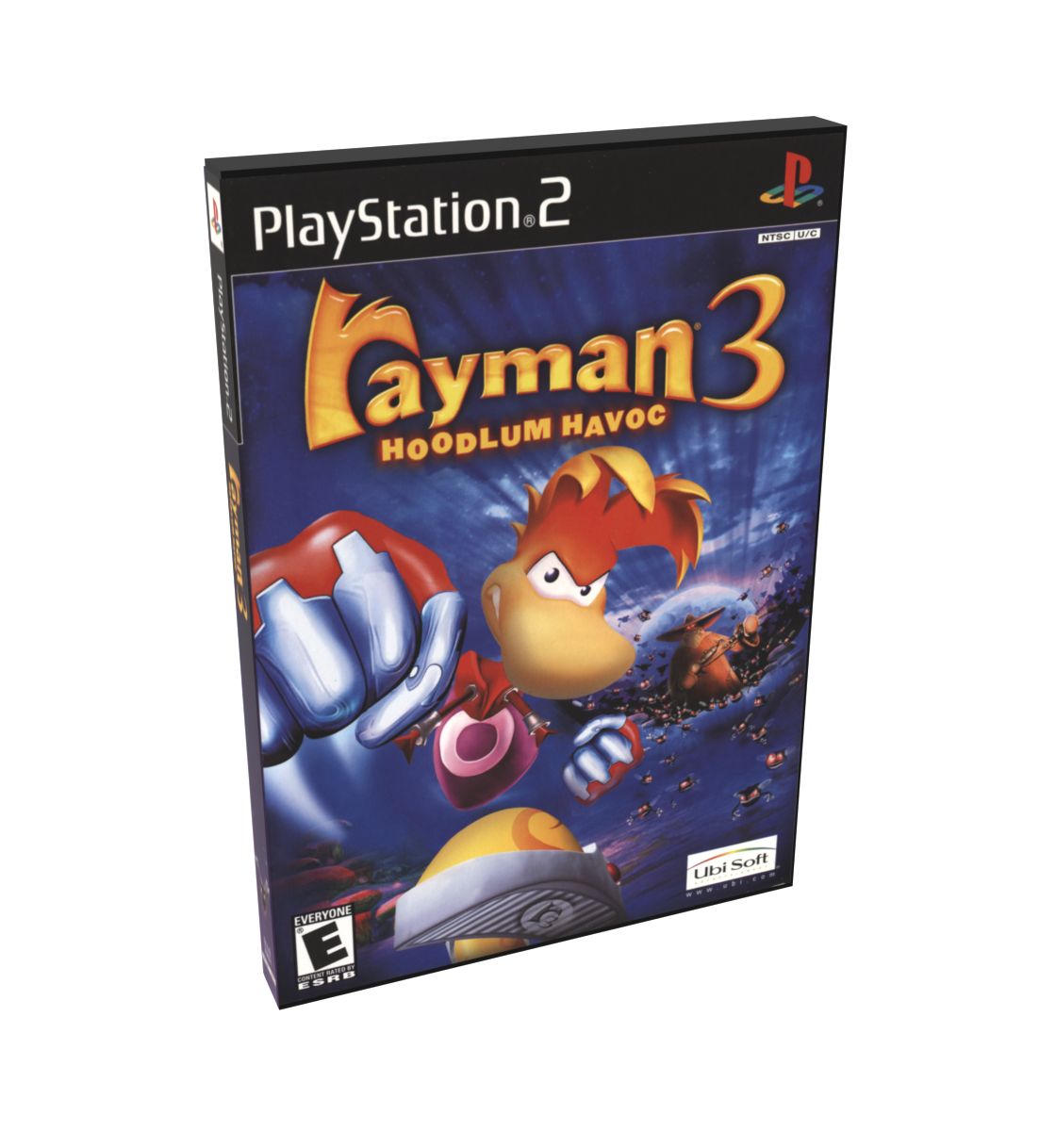 Rayman 3 Hoodlum Havoc | NTSC | Playstation 2 | PS2 | En | Reproduction Case and Booklet - NO GAME