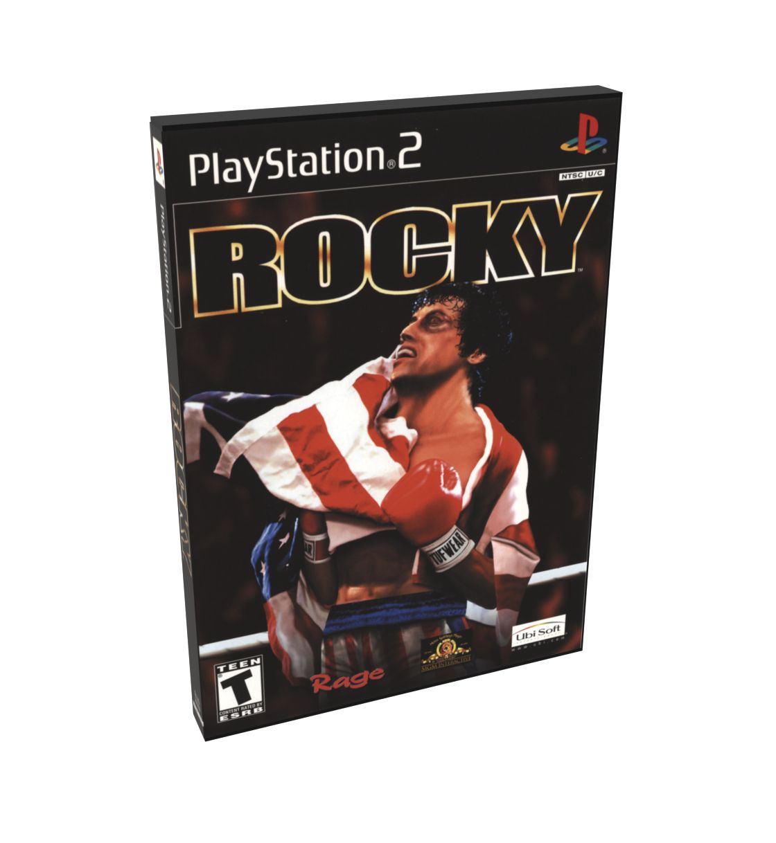 ROCKY | NTSC | Playstation 2 | PS2 | En | Reproduction Case and Booklet - NO GAME