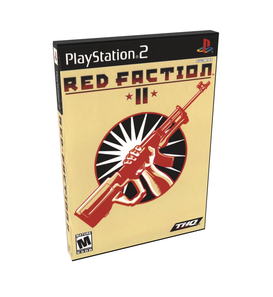 Red Faction II | NTSC | Playstation 2 | PS2 | En | Reproduction Case and Booklet - NO GAME